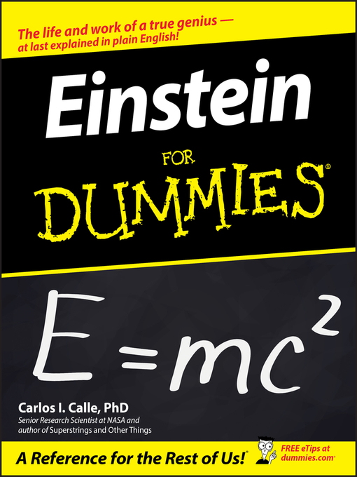 Title details for Einstein For Dummies by Carlos I. Calle - Available